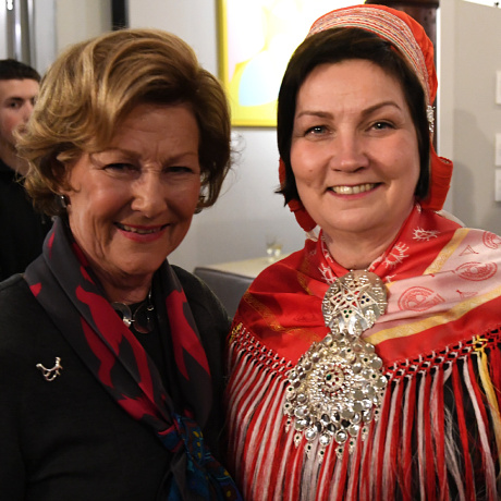 Sámi art in the Queen Sonja Art Stable